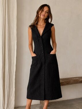 doen marfa midi dress HMD -- MARFA DRESS -- GREEN GARDEN BLOOM